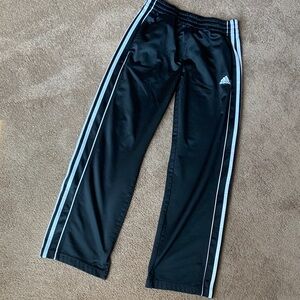 Adidas Girls Size Large 14 / 16 Black Athletic Pants
